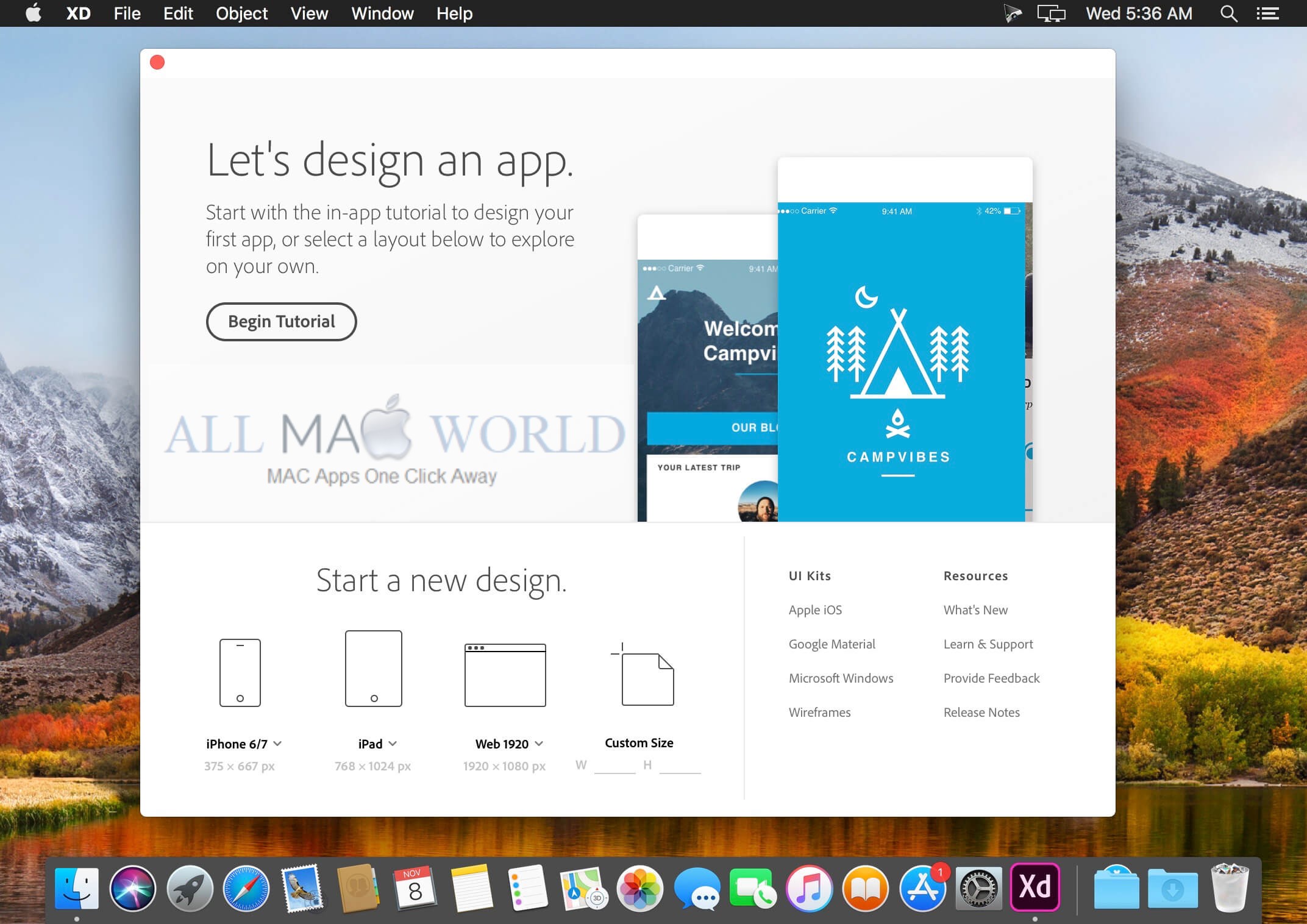 adobe xd free download for mac